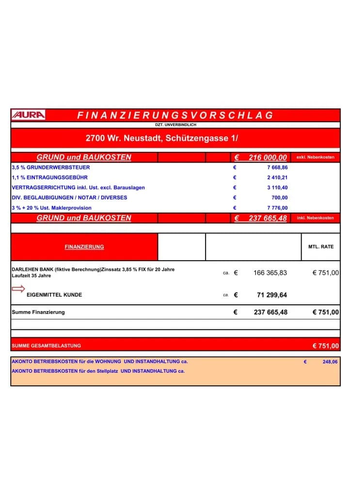 2-Zimmer-Wohnung kaufen in Wiener Neustadt – 77,84 m², € 216.000 – Bild 15 von 15