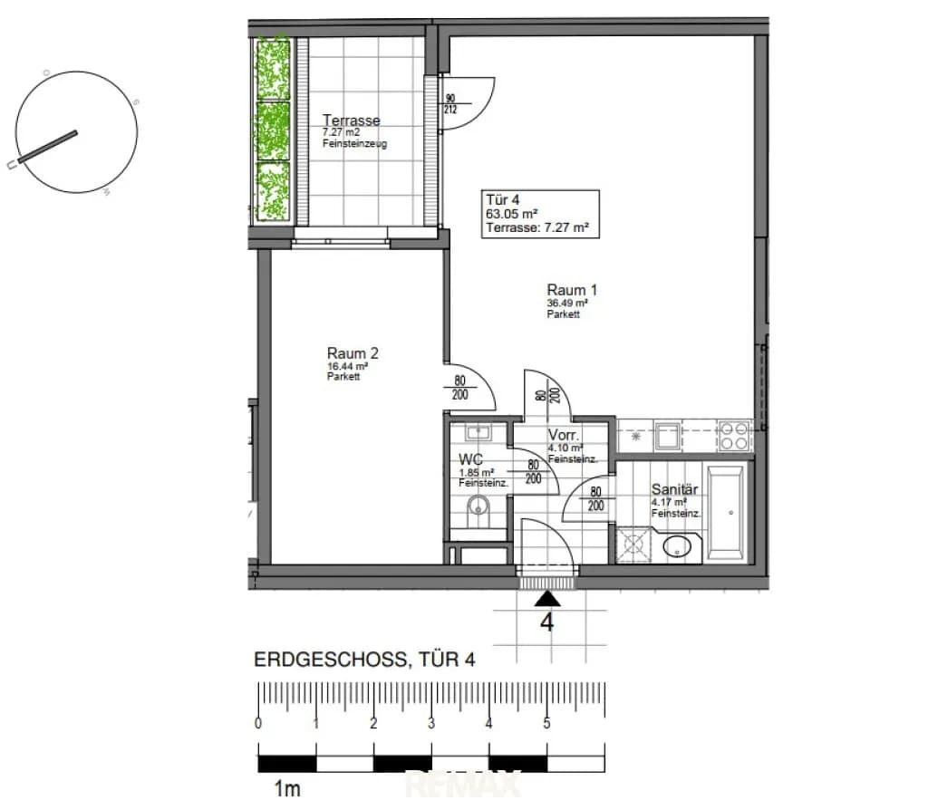 2-Zimmer-Gewerbeimmobilie mieten in Wien – 63 m², € 846 – Bild 11 von 11