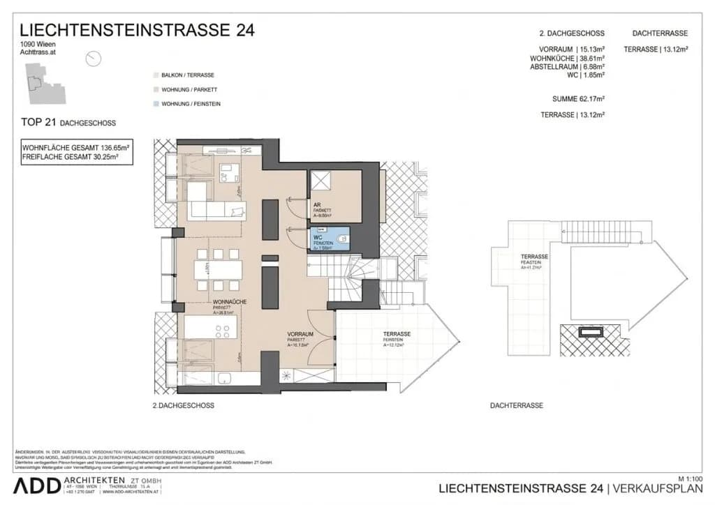 4-Zimmer-Wohnung kaufen in Wien – 136,65 m², € 2.183.040 – Bild 7 von 7