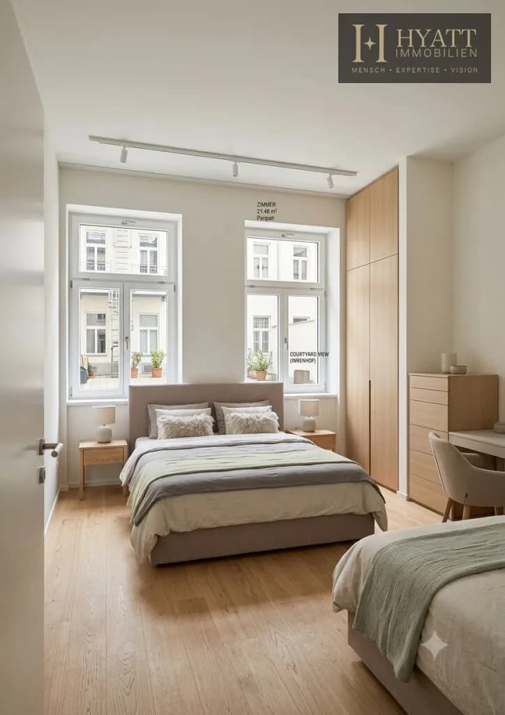 2-Zimmer-Wohnung kaufen in Wien – 51,38 m², € 339.000 – Bild 8 von 9