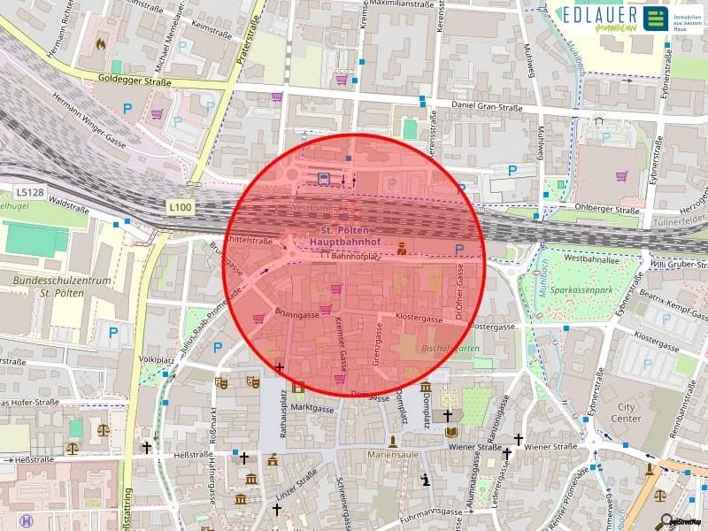 3-Zimmer-Gewerbeimmobilie mieten in Sankt Pölten – 96 m², € 1.217 – Bild 13 von 13