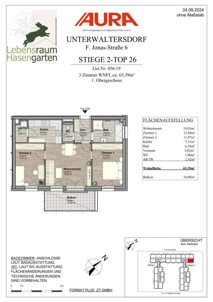 3-Zimmer-Wohnung kaufen in Baden – 65,39 m², € 269.900 – Bild 15 von 17