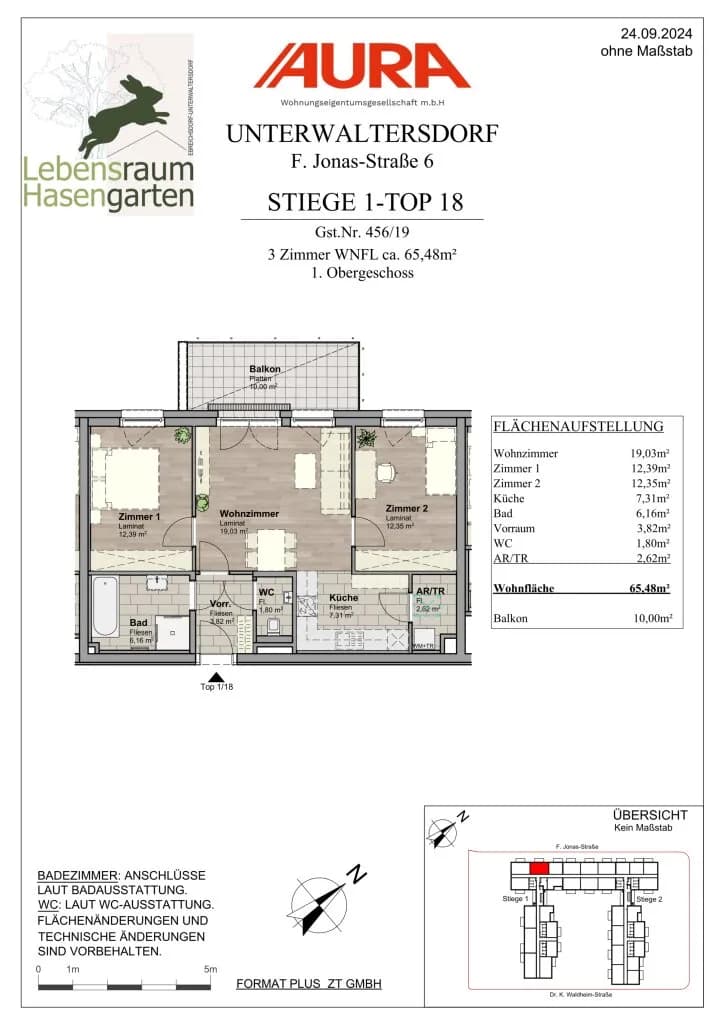 3-Zimmer-Wohnung kaufen in Baden – 65,39 m², € 269.900 – Bild 16 von 17