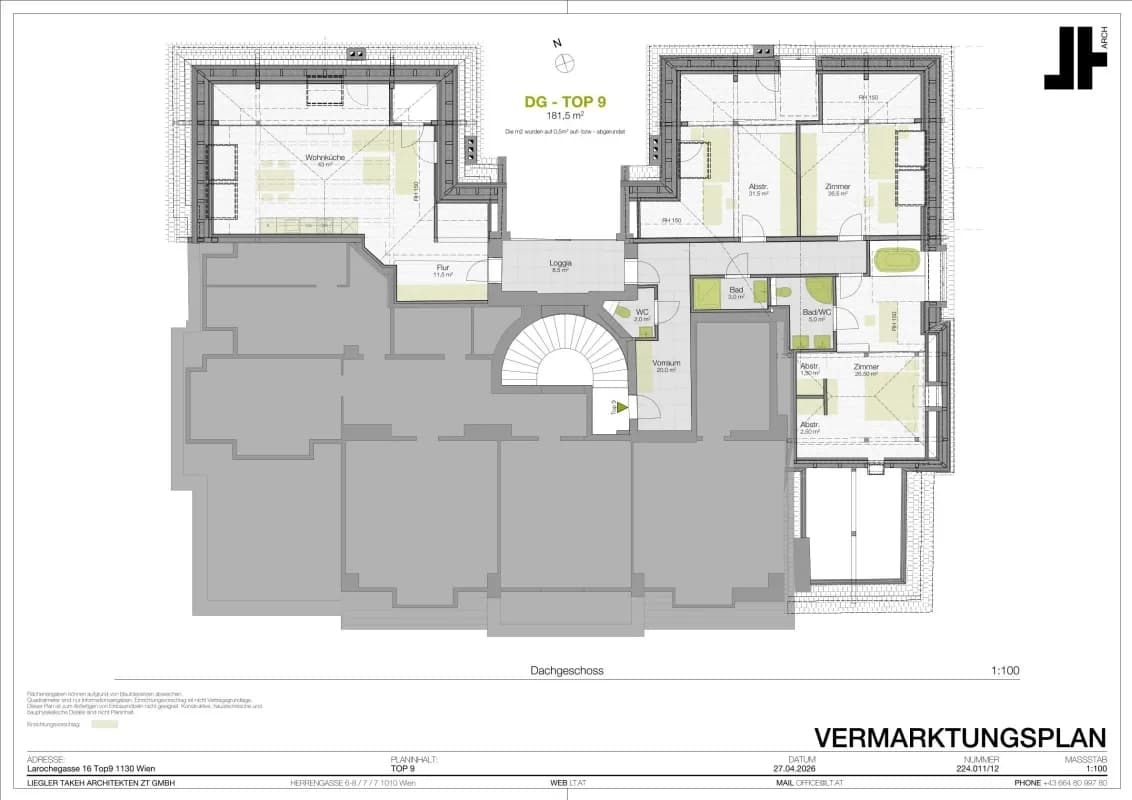 Wohnung kaufen in Wien – 182 m², € 725.000 – Bild 9 von 9