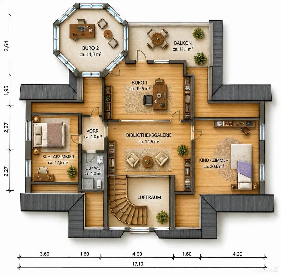 6-Zimmer-Immobilie kaufen in Graz – 200 m², € 880.000 – Bild 4 von 29