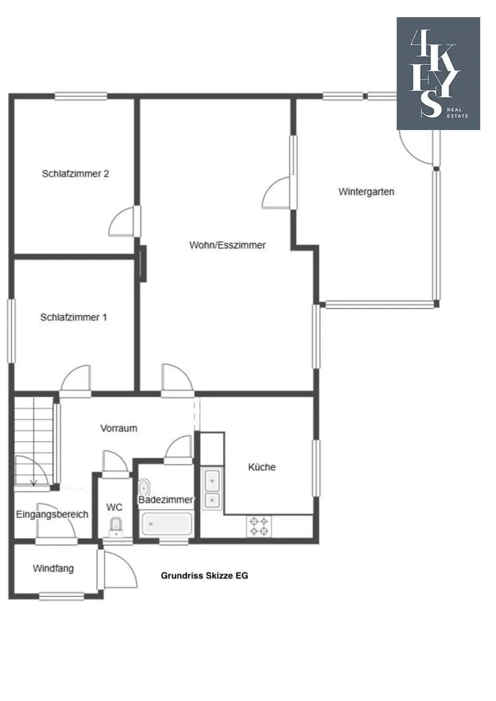 3-Zimmer-Haus kaufen in Wien – 60 m², € 439.000 – Bild 33 von 34