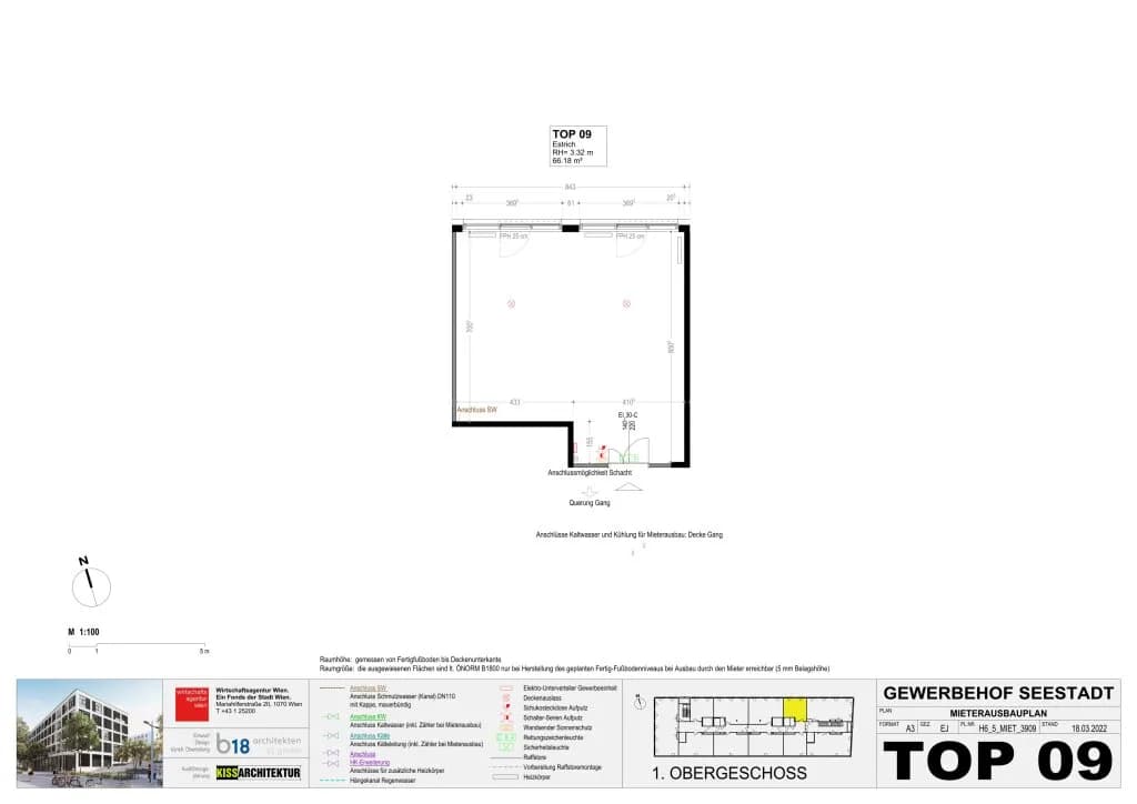 Immobilie mieten in Wien – 66 m², € 1.002 – Bild 8 von 8