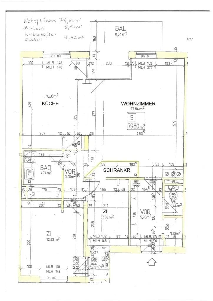 3-Zimmer-Wohnung kaufen in Weiz – 79,8 m², € 240.000 – Bild 24 von 24