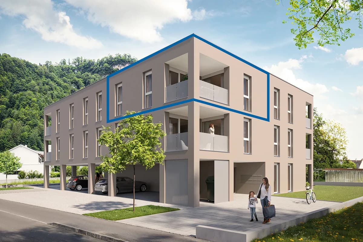 2-Zimmer-Wohnung kaufen in Dornbirn – 49,26 m², € 337.500 – Bild 6 von 8