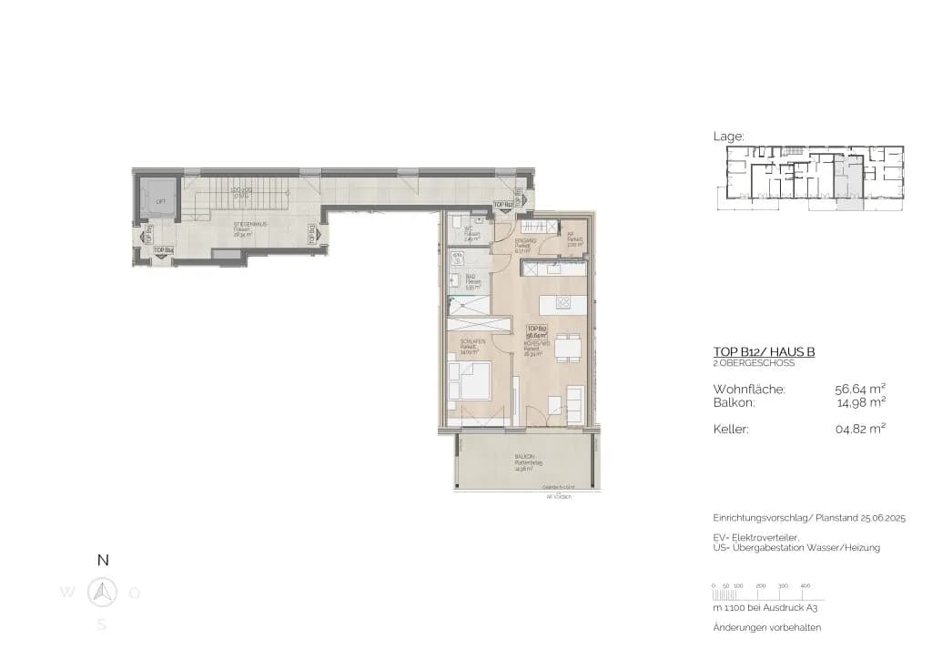 2-Zimmer-Wohnung kaufen in Vöcklabruck – 56,64 m², € 514.000 – Bild 4 von 5