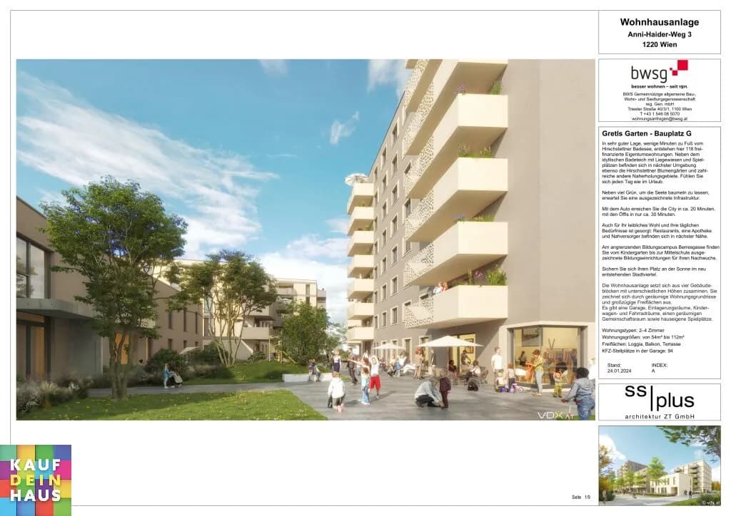 2-Zimmer-Wohnung kaufen in Wien – 63,41 m², € 299.000 – Bild 20 von 28