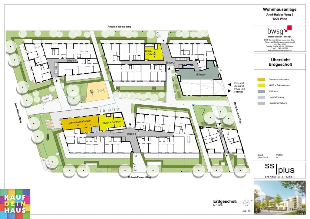 2-Zimmer-Wohnung kaufen in Wien – 63,41 m², € 299.000 – Bild 23 von 28