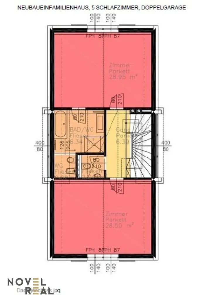 7-Zimmer-Haus mieten in Wien – 278,81 m², € 5.800 – Bild 28 von 29