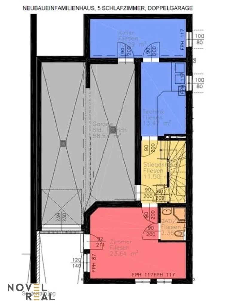 7-Zimmer-Haus mieten in Wien – 278,81 m², € 5.800 – Bild 29 von 29