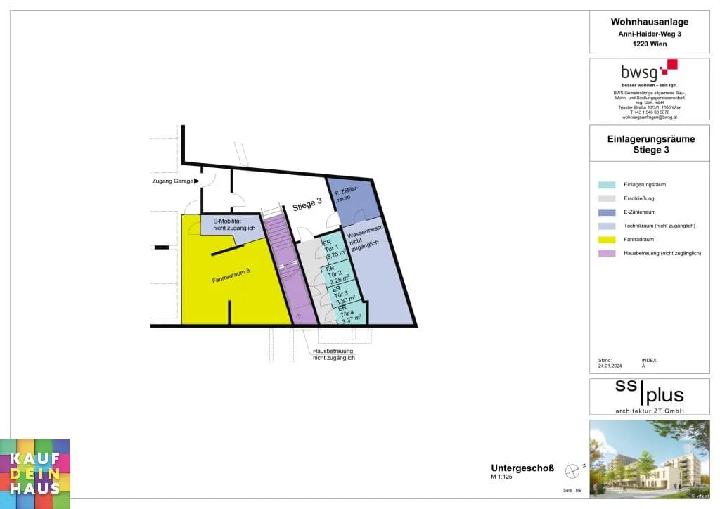 2-Zimmer-Wohnung kaufen in Wien – 53,93 m², € 279.000 – Bild 27 von 28
