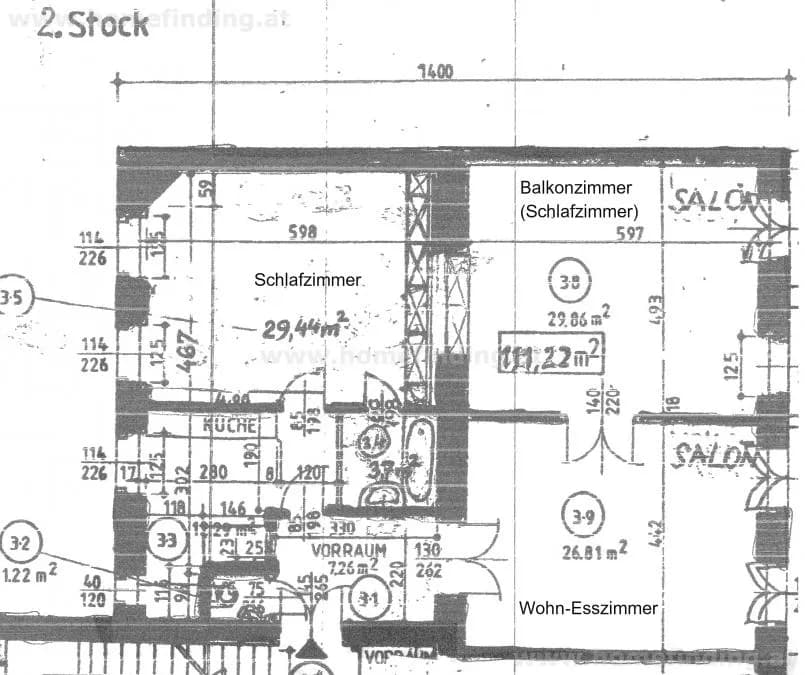 3-Zimmer-Wohnung mieten in Wien – 108,8 m², € 2.100 – Bild 10 von 10