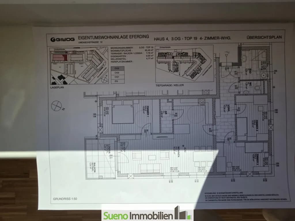 4-Zimmer-Wohnung kaufen in Eferding – 90,46 m², € 386.900 – Bild 15 von 31