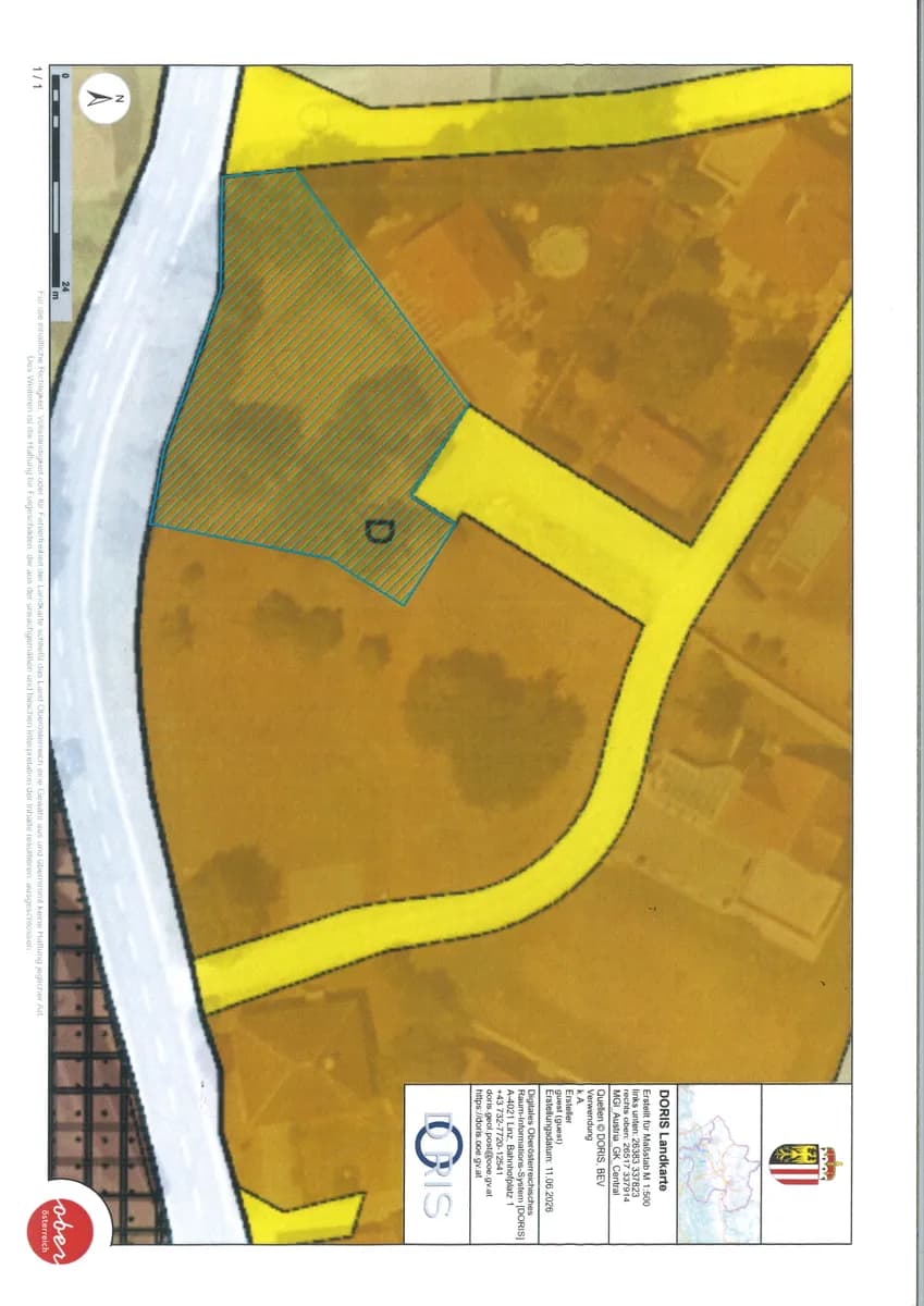 Grundstück kaufen in Grieskirchen – 1 060 m², € 128.000 – Bild 2 von 3