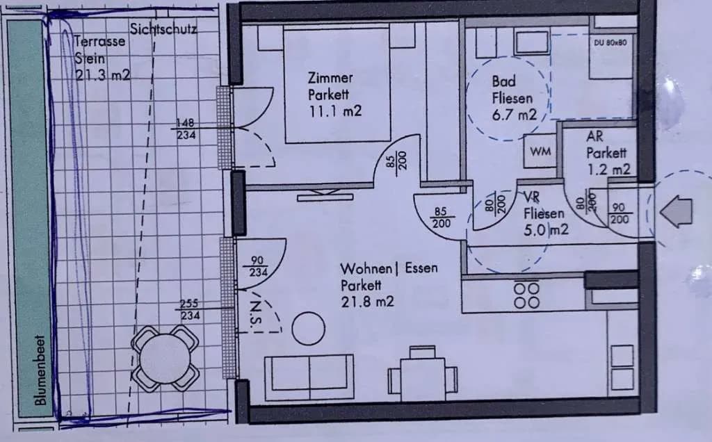 2-Zimmer-Wohnung mieten in Klagenfurt – 46 m², € 985 – Bild 4 von 22