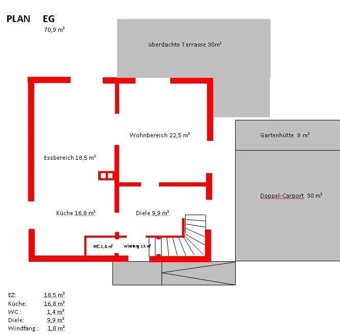 6-Zimmer-Haus mieten in Linz – 133 m², € 1.790 – Bild 4 von 20