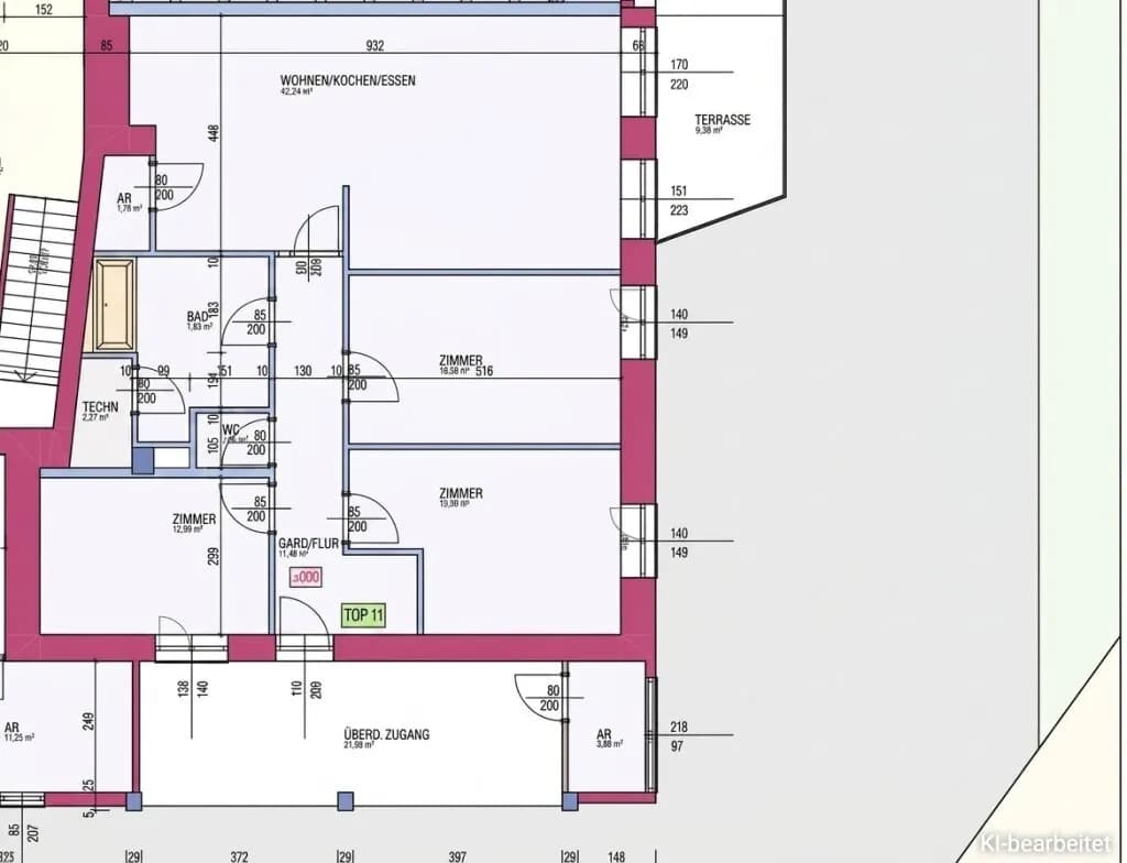 4-Zimmer-Wohnung kaufen in Schärding – 117,95 m², € 222.500 – Bild 28 von 28