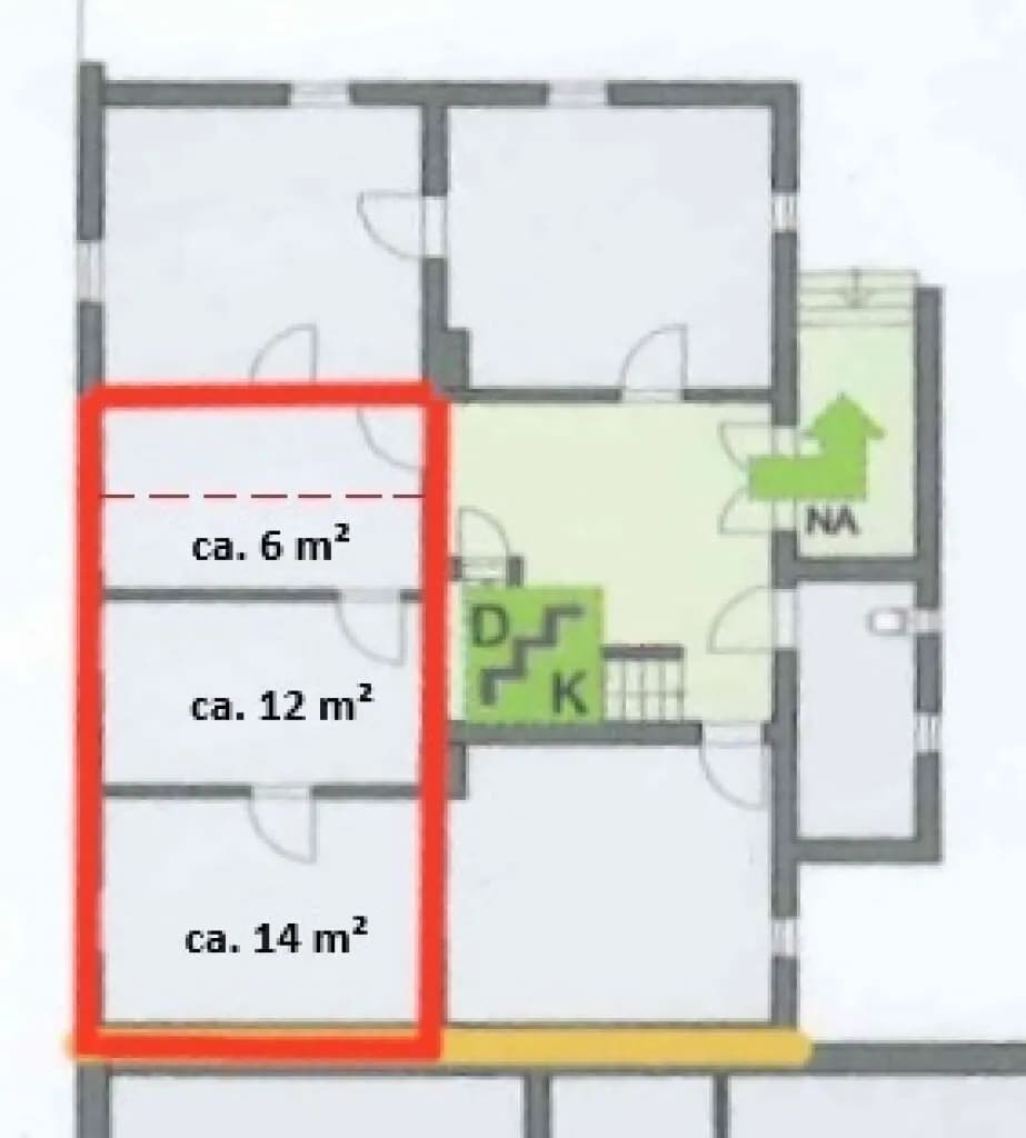 1-Zimmer-Gewerbeimmobilie mieten in Wels – 37 m², € 445 – Bild 11 von 12
