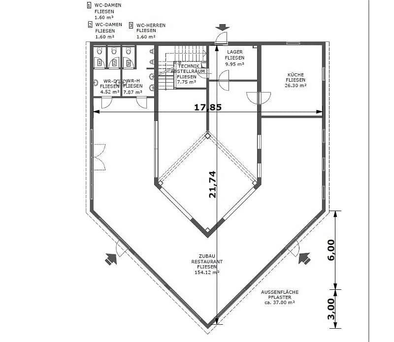 Gewerbeimmobilie mieten in Wiener Neustadt – 409 m², € 3.790 – Bild 7 von 31