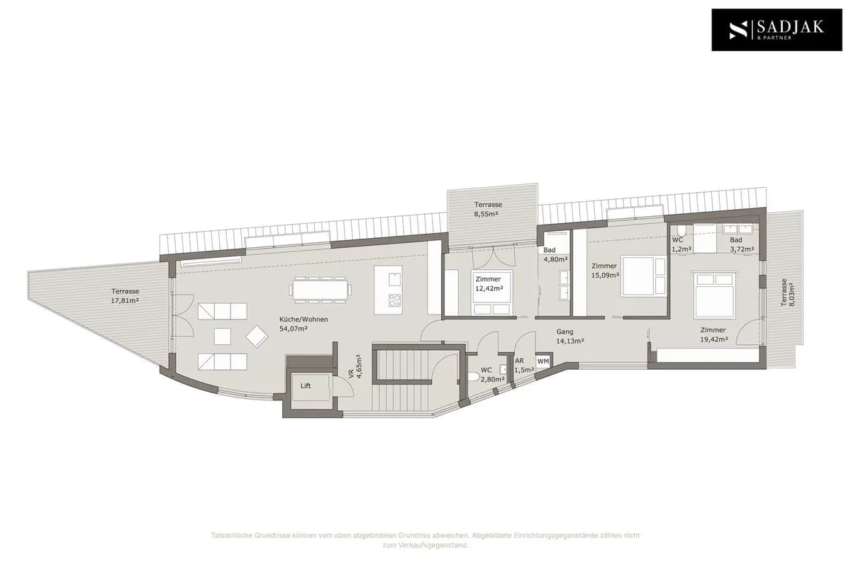 4-Zimmer-Wohnung kaufen in Graz – 132 m², € 1.049.000 – Bild 14 von 14