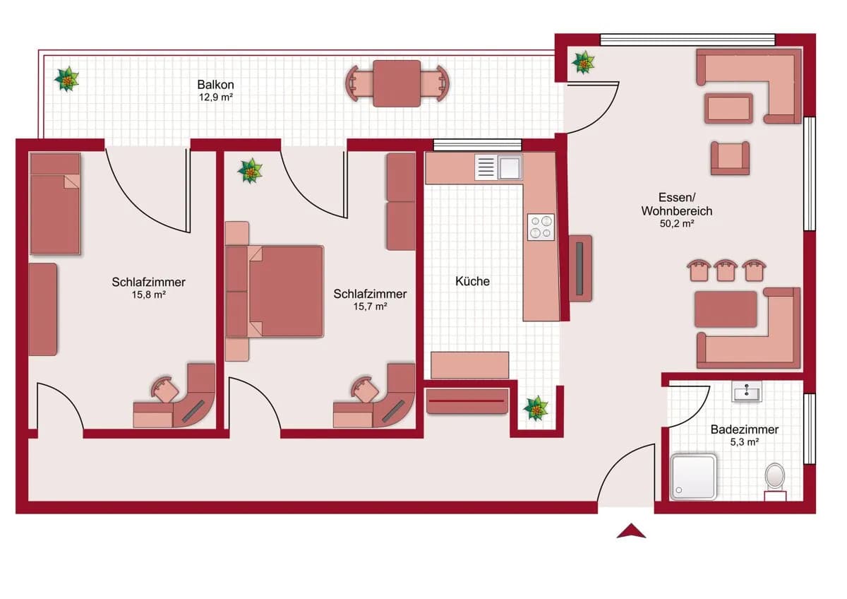 3-Zimmer-Wohnung kaufen in Kitzbühel – 81,8 m², € 575.000 – Bild 12 von 12