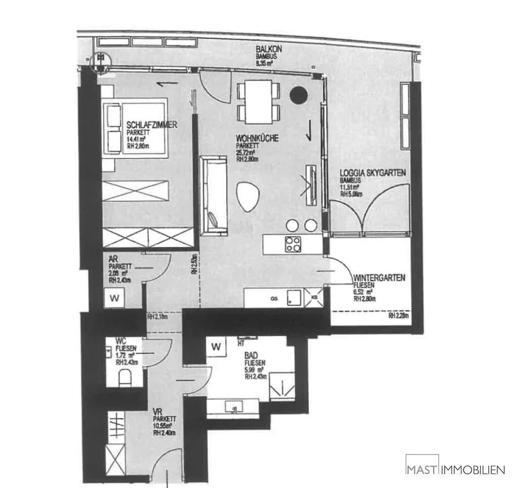 2-Zimmer-Wohnung kaufen in Wien – 66,95 m², € 1.195.000 – Bild 28 von 28