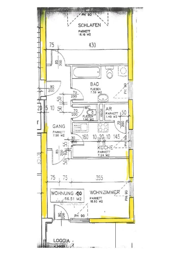2-Zimmer-Wohnung kaufen in Klagenfurt – 60 m², € 258.000 – Bild 12 von 12