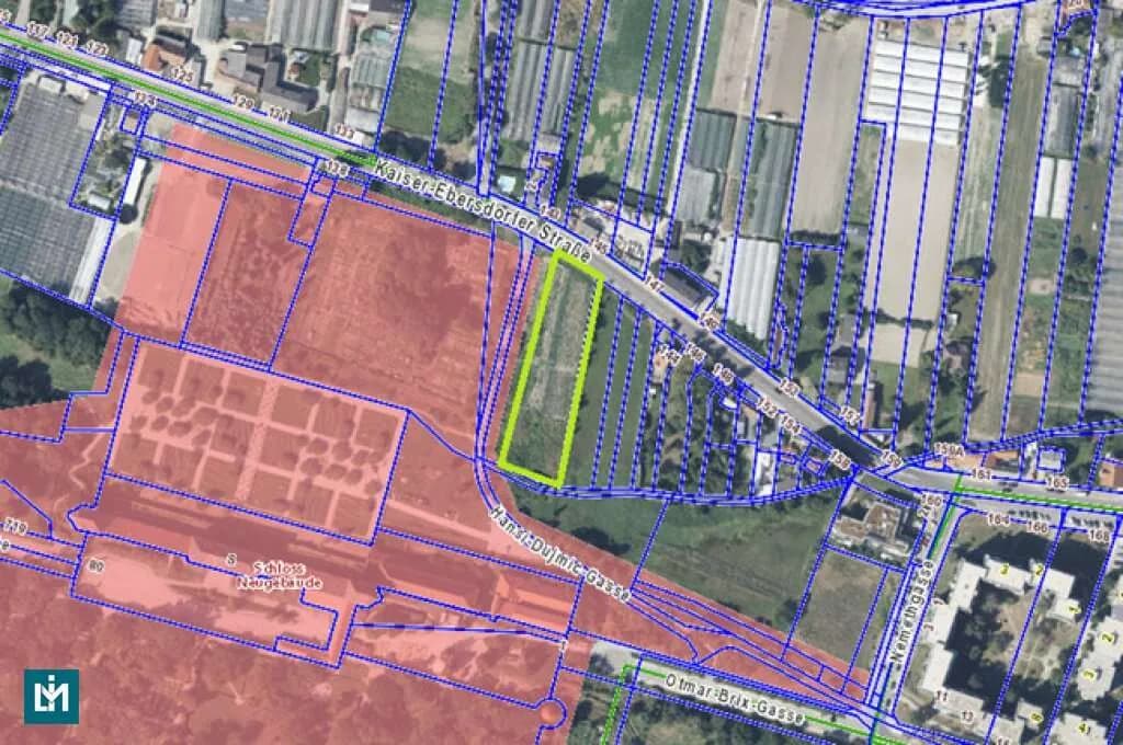 Grundstück kaufen in Wien – 3 546 m², € 1.028.340