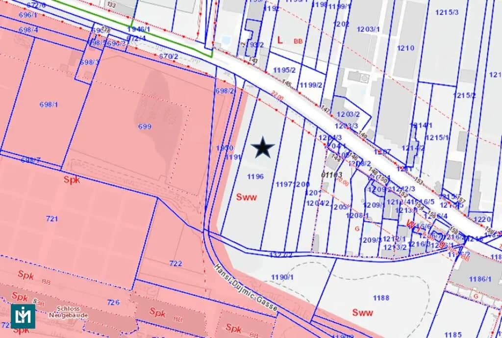 Grundstück kaufen in Wien – 3 546 m², € 1.028.340 – Bild 2 von 4