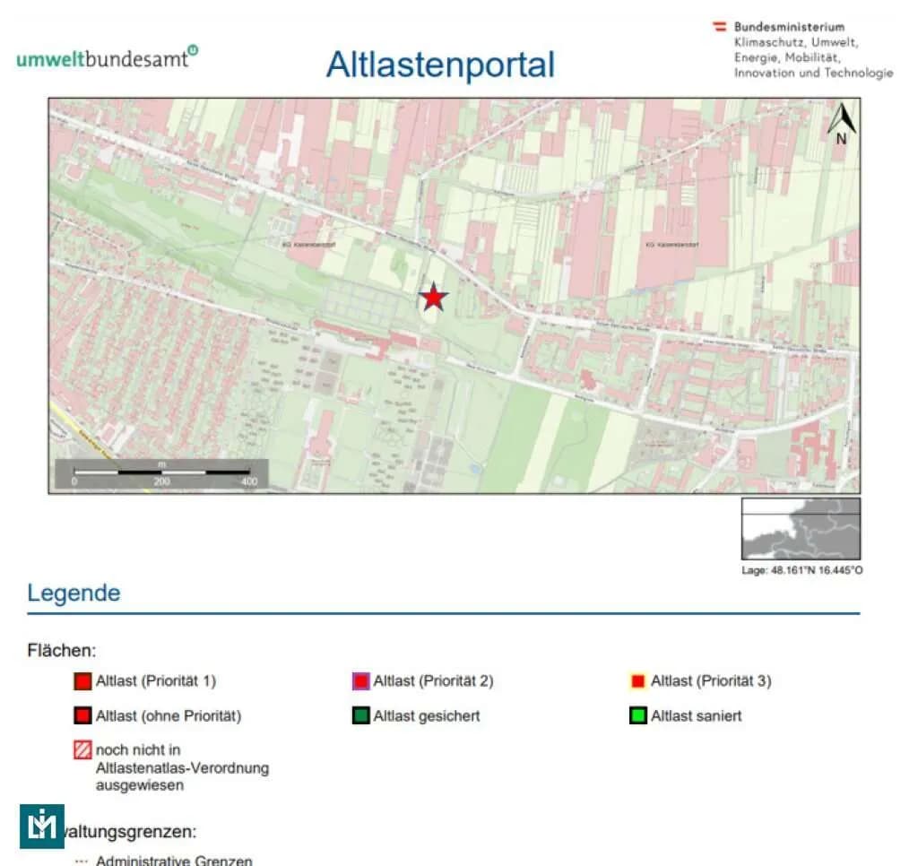 Grundstück kaufen in Wien – 3 546 m², € 1.028.340 – Bild 4 von 4