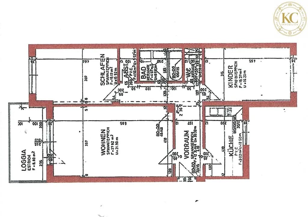3-Zimmer-Wohnung mieten in Graz – 97 m², € 1.200 – Bild 14 von 14