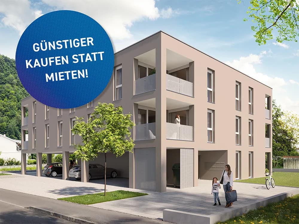 4-Zimmer-Wohnung kaufen in Dornbirn – 82,56 m², € 564.500