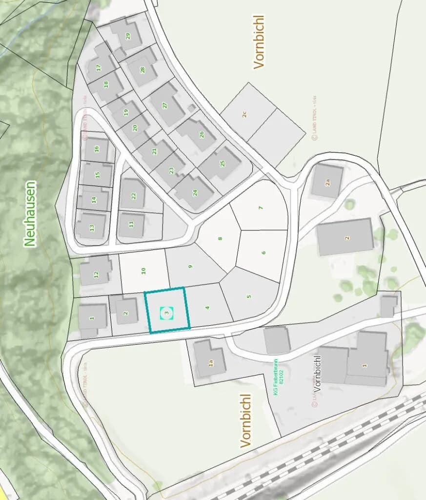 Grundstück kaufen in Kitzbühel – 497 m², € 497.000 – Bild 5 von 7