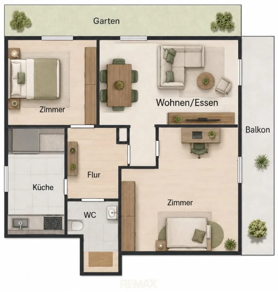 3-Zimmer-Wohnung mieten in Imst – 52,44 m², € 760 – Bild 16 von 16