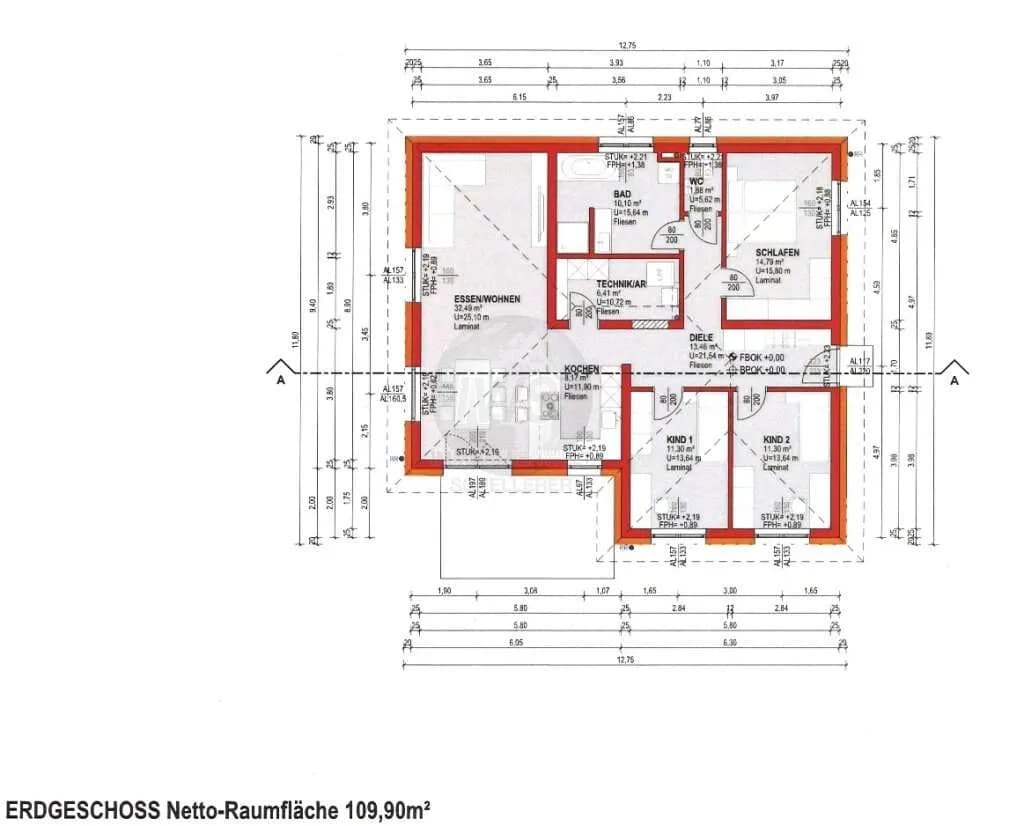 4-Zimmer-Haus kaufen in Wels – 110 m², € 309.000 – Bild 13 von 14