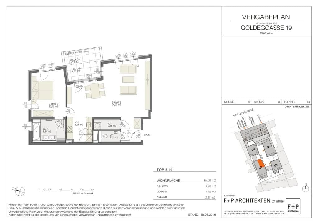 2-Zimmer-Wohnung mieten in Wien – 67,6 m², € 1.730 – Bild 14 von 14