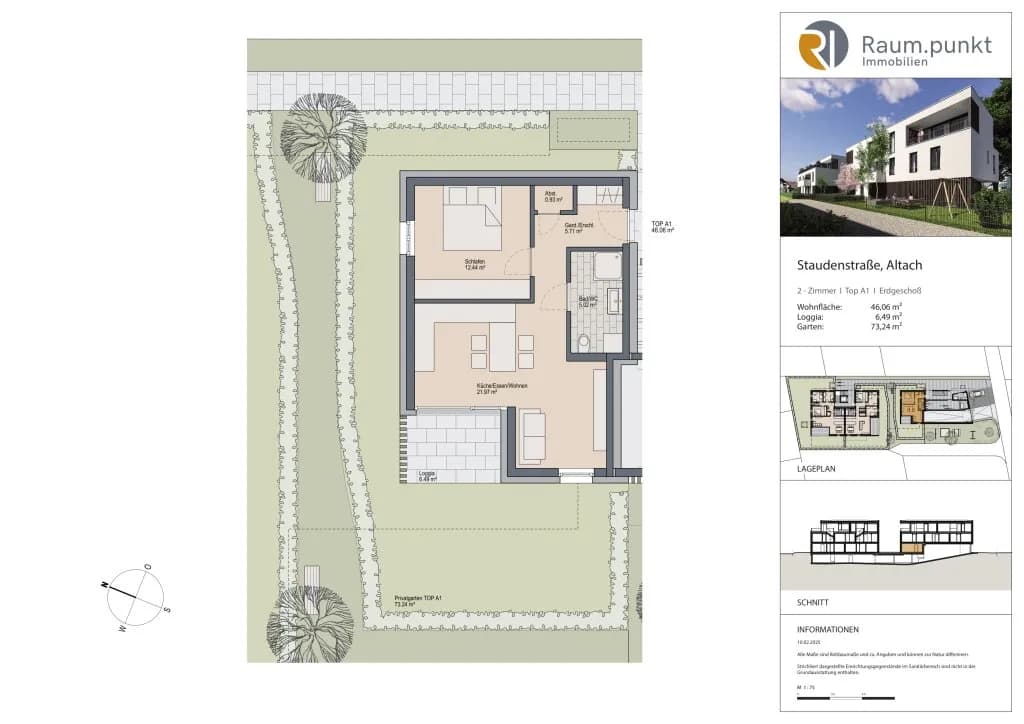 2-Zimmer-Wohnung kaufen in Feldkirch – 46,06 m², € 329.000 – Bild 7 von 8