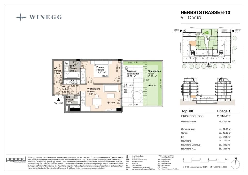 Immobilie kaufen in Wien – 42,04 m², € 261.000 – Bild 15 von 15