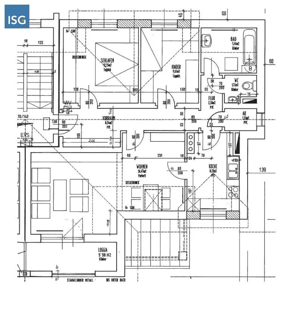 3-Zimmer-Wohnung mieten in Schärding – 82 m², € 889 – Bild 2 von 2