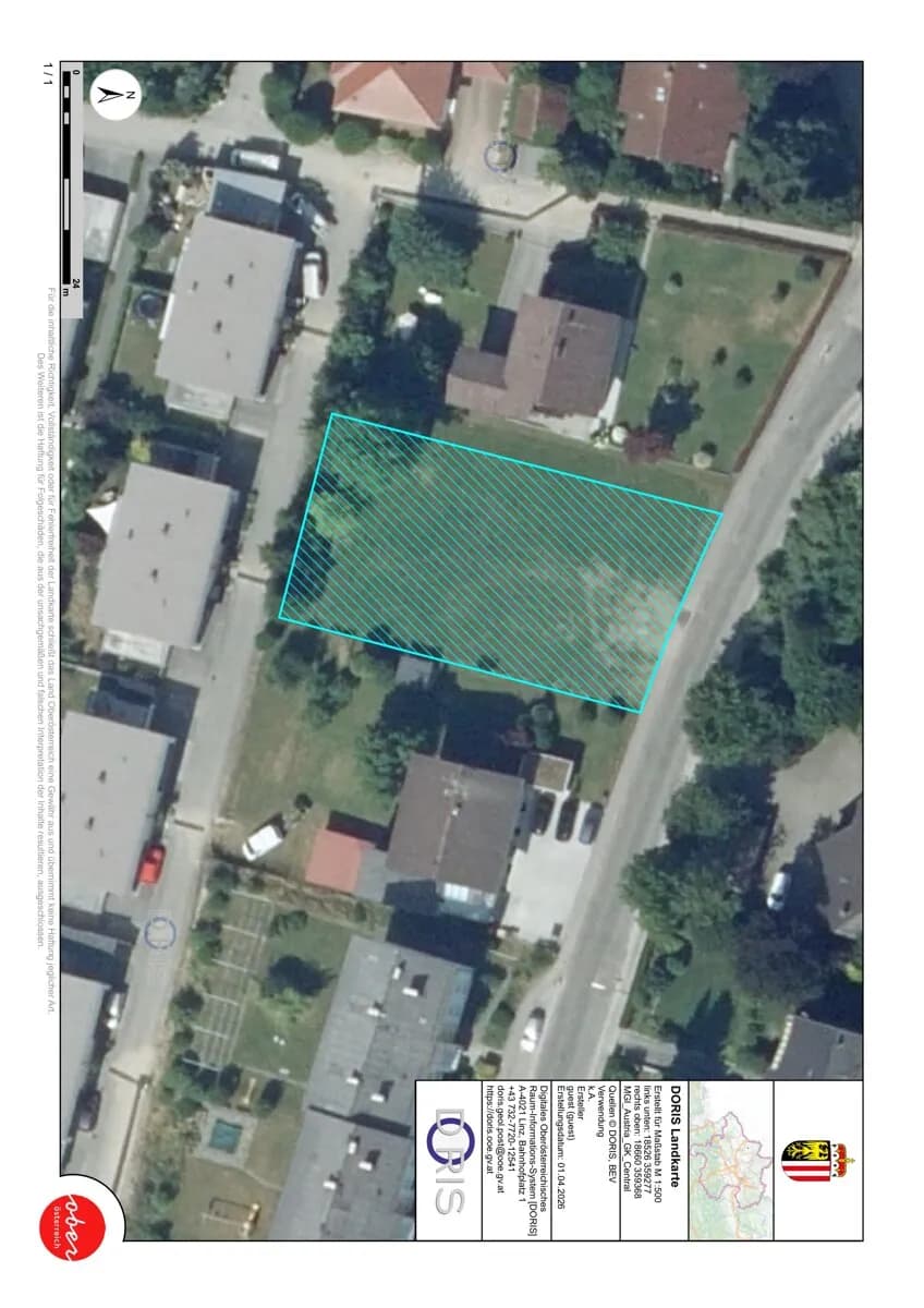 Grundstück kaufen in Schärding – 1 054 m², € 109.000 – Bild 2 von 4