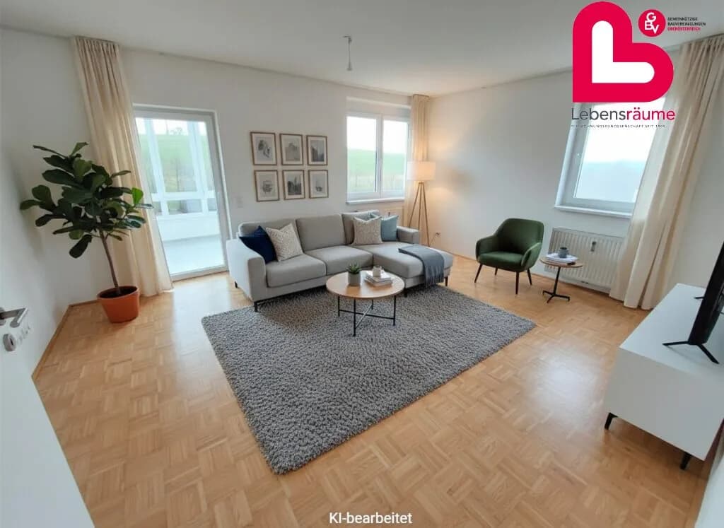 3-Zimmer-Wohnung mieten in Rohrbach – 78,61 m², € 800 – Bild 2 von 12