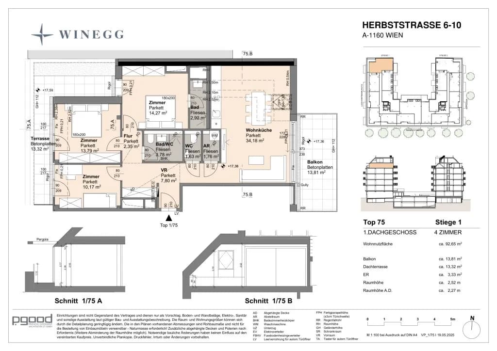 4-Zimmer-Wohnung kaufen in Wien – 93,03 m², € 821.600 – Bild 16 von 16