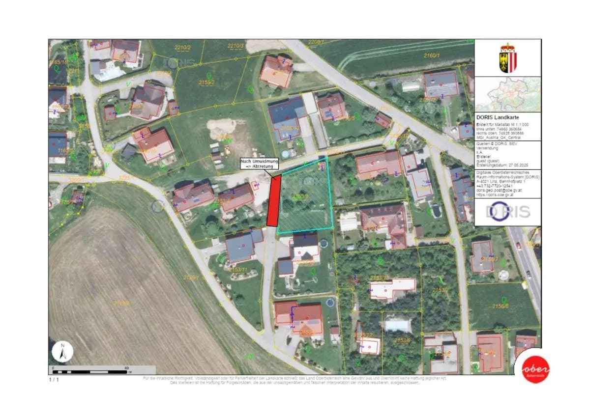 Grundstück kaufen in Urfahr-Umgebung – 944 m², € 249.000 – Bild 14 von 16