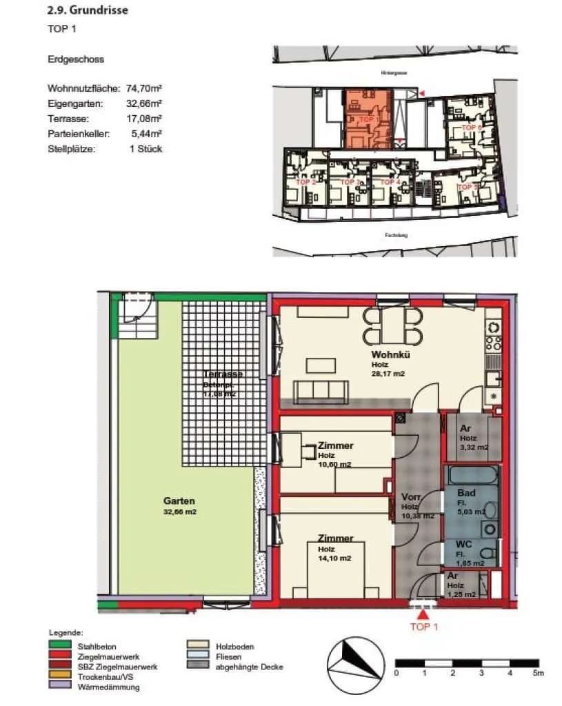 3-Zimmer-Wohnung mieten in Waidhofen an der Ybbs – 74,7 m², € 966 – Bild 8 von 8