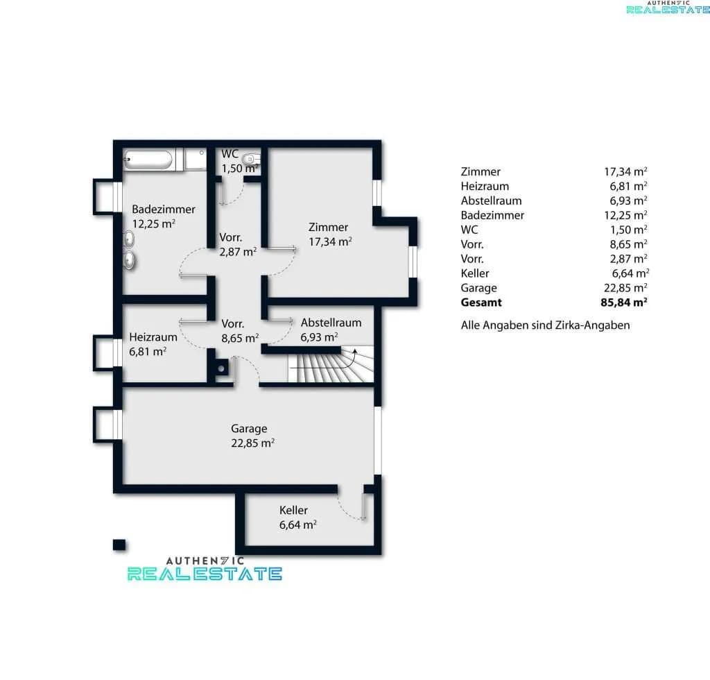 4-Zimmer-Haus kaufen in Sankt Pölten Land – 89,78 m², € 439.000 – Bild 27 von 28