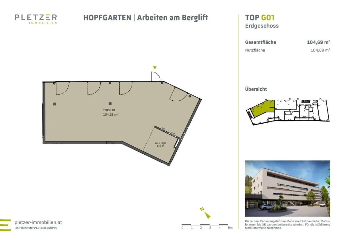 Gewerbeimmobilie kaufen in Kitzbühel – 105 m² – Bild 3 von 3